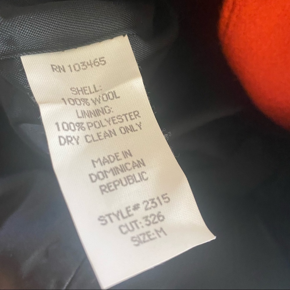 PAUL LEVY Vintage Wool Double Breast Coat Size M NEW - Picture 10 of 13
